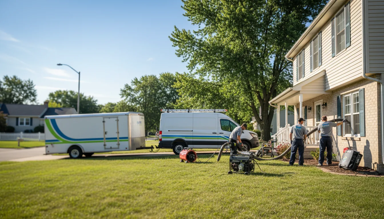 Flooded Basement Restoration And Cleanup With Repair in Hereford, CO near me